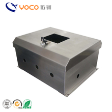 Caja de metal de unión de medidor de caja eléctrica de aluminio de acero inoxidable impermeable para exteriores