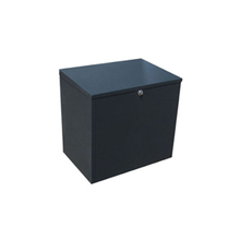 Buzón de acero inoxidable moderno blanco corrugado de metal rosa con 15 cajas de 25cm * 20cm * 7cm *