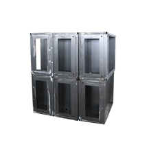 El fabricante de China modificó piezas de metal para requisitos particulares de la fabricación de la estructura de acero del recinto de la hoja de aluminio anodizado